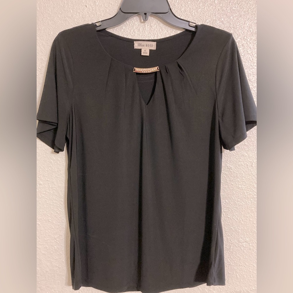 Blue Mood Black blouse